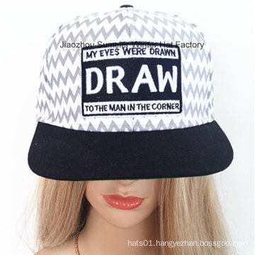 Pattern Hat Patch Embroidered Hat Hip-Hop Cap City Fashion Hat Trucker Hat